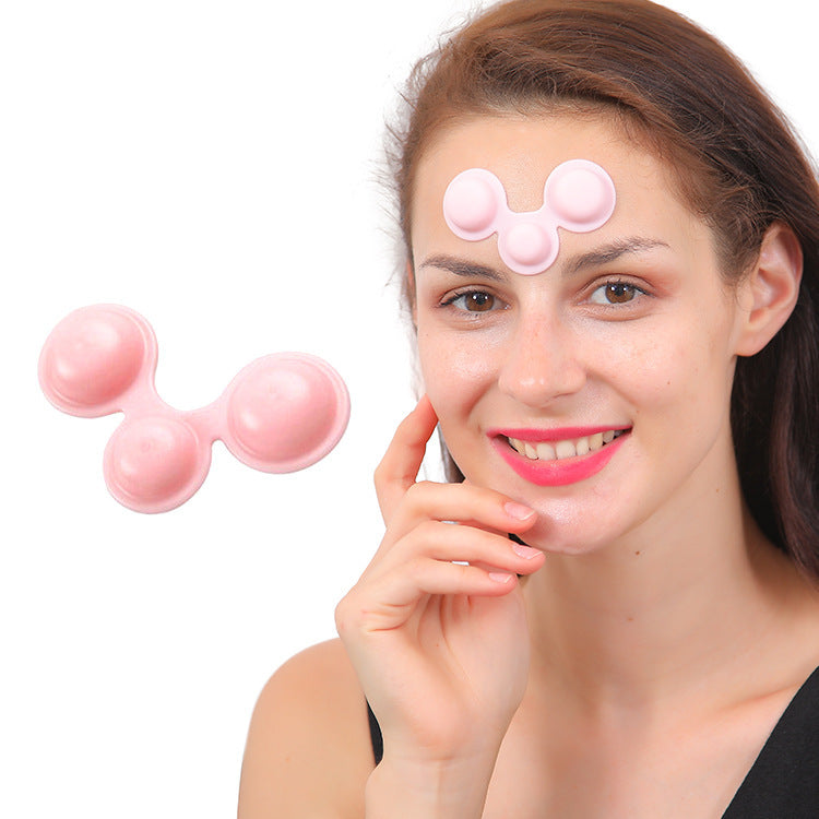 JMT-919882 Silicone Pink Forehead Wrinkle Removal Patch in Gift Box