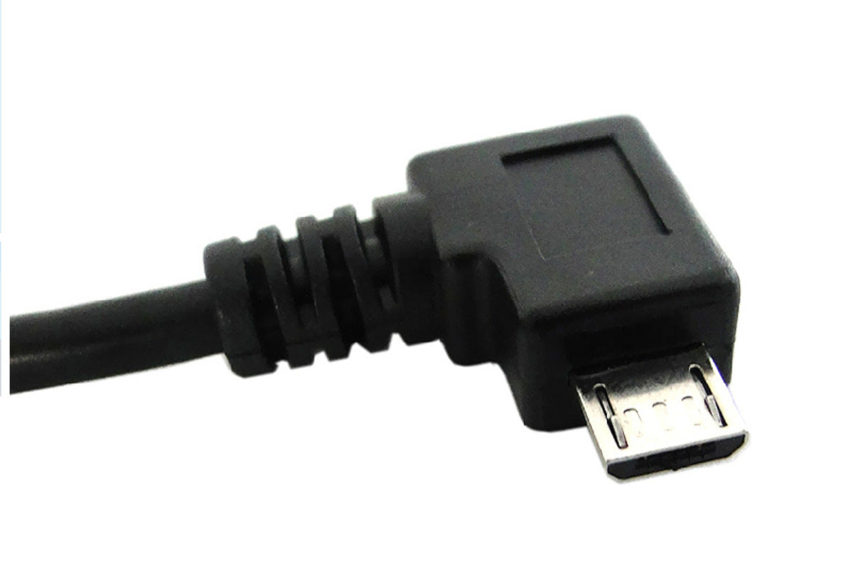 JMT-920074 Elbow Micro USB OTG Data Cable for Mobile and Tablet Devices