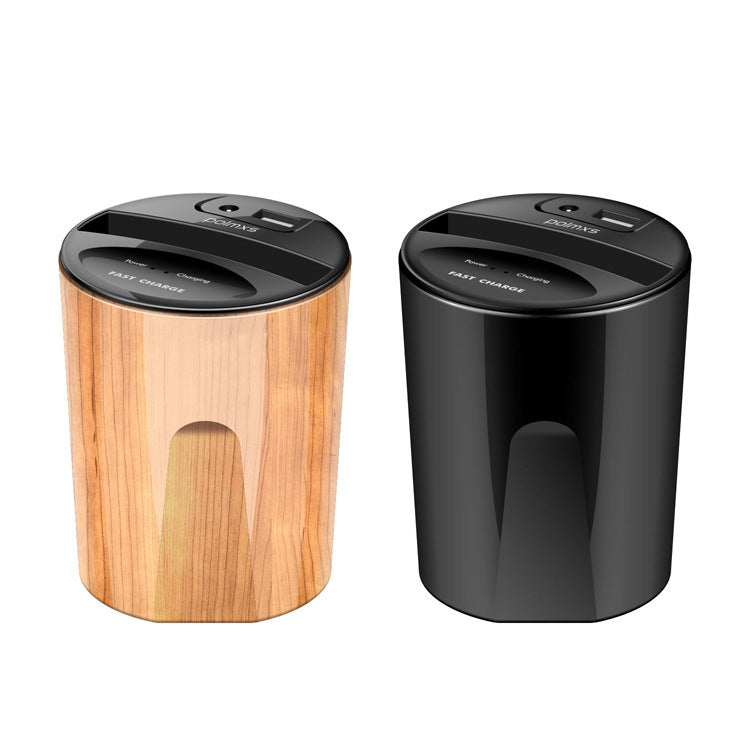 JMT-920586 Two-in-One Wireless Charger Cup for Qi-Compatible Smartphones
