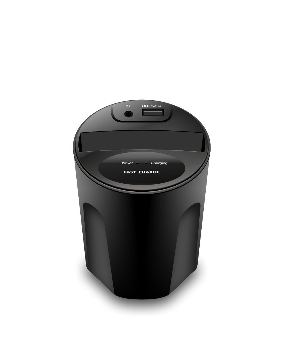 JMT-920586 Two-in-One Wireless Charger Cup for Qi-Compatible Smartphones