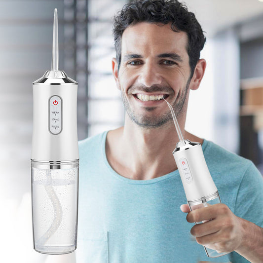JMT-920714 3-Speed Handheld Electric Flosser for Effective Oral Care