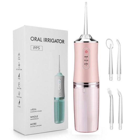 JMT-920714 3-Speed Handheld Electric Flosser for Effective Oral Care