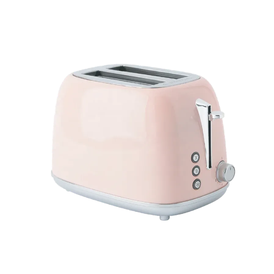 JMT-920714 Compact 2-Slice Grill Toaster with Wide Slots and Adjustable Settings