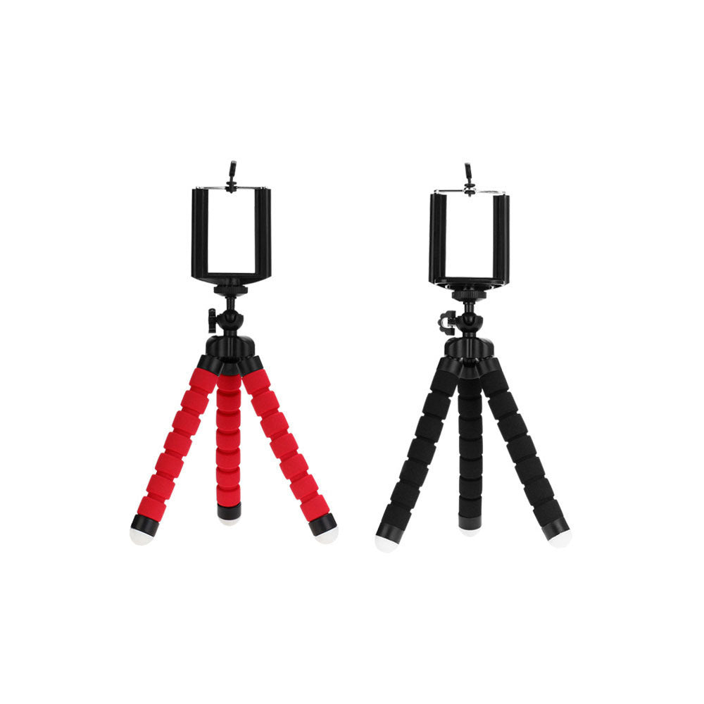 JMT-920906 Three-Legged Octopus Tripod for Smartphones - Versatile Sponge Plastic Mobile Phone Holder