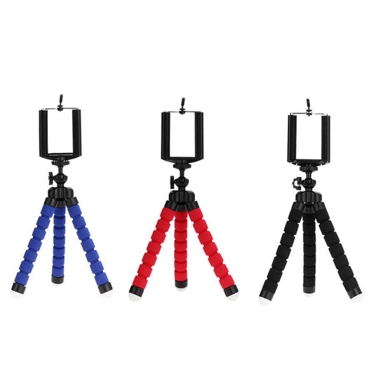 JMT-920906 Three-Legged Octopus Tripod for Smartphones - Versatile Sponge Plastic Mobile Phone Holder