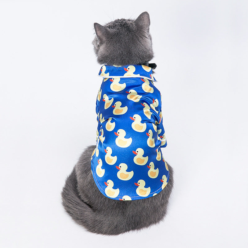 JMT-920970 Cozy Polyester Dog and Cat Clothes for Autumn and Winter - Casual Style - Multiple Sizes Available