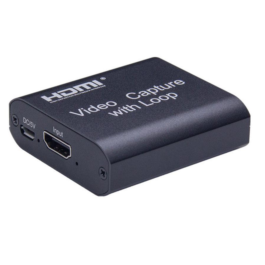 JMT-921226 4K HDMI Video Capture Card with Loop Out and USB Interface for Streaming and Recording