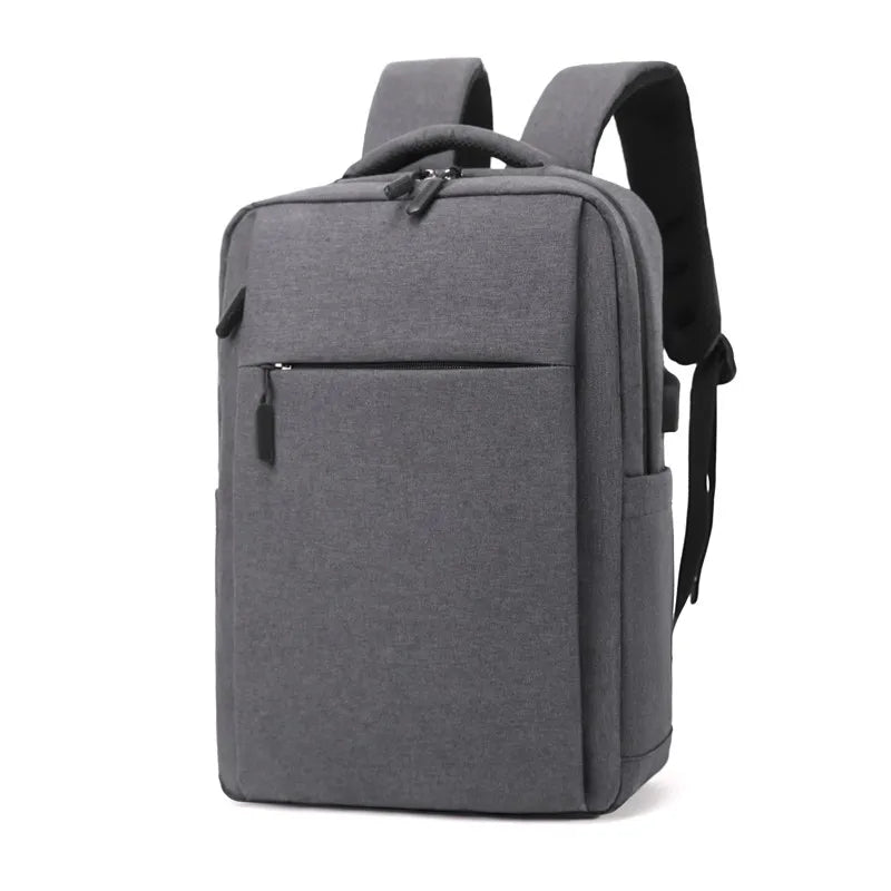 JMT-921226 Stylish Lightweight Laptop Backpack with USB Charging Port and Mezzanine Design for Outdoor and Business Use