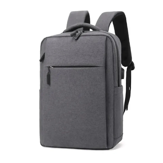 JMT-921226 Stylish Lightweight Laptop Backpack with USB Charging Port and Mezzanine Design for Outdoor and Business Use