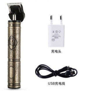 JMT-921290 T9 Rechargeable Electric Hair Clipper for Precision Carving - Compact Design