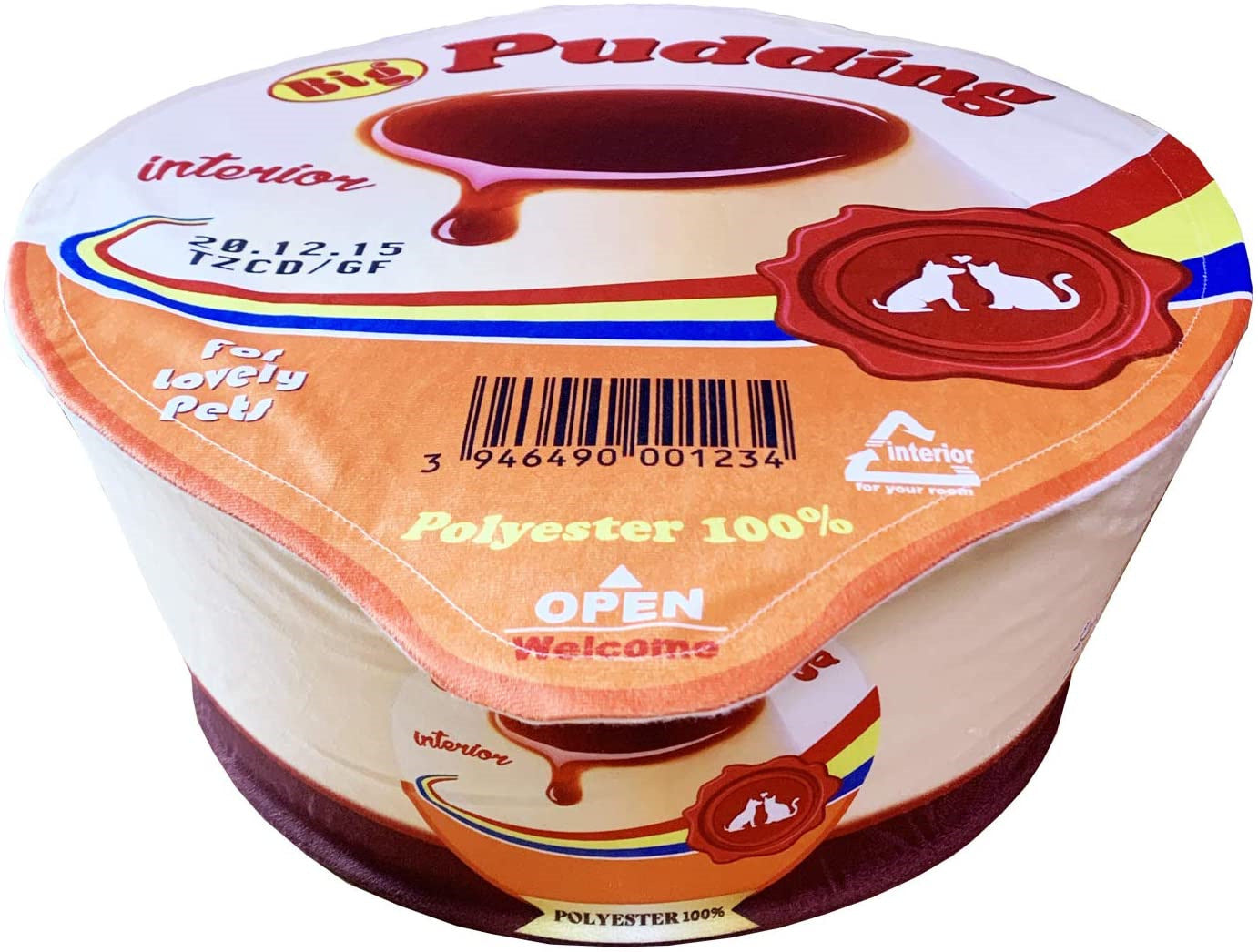 JMT-921354 Cozy Instant Noodle Barrel Pet Nest for Dogs and Cats