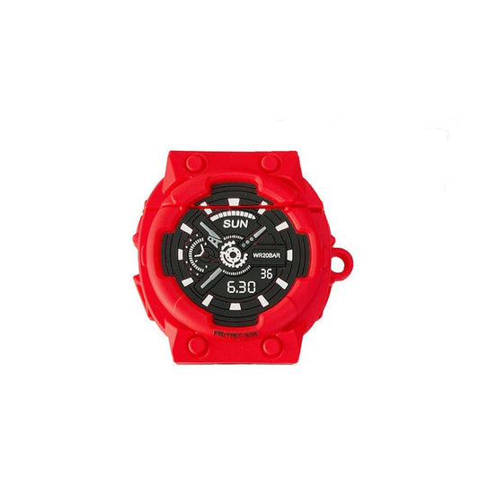 JMT-921866 Luminous Silicone Protective Case for AirPods 1/2 & Pro 3 with Carabiner