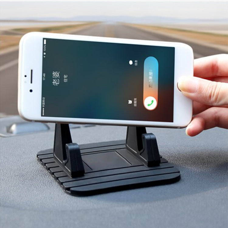 JMT-922058 Large Silicone Car Phone Holder with Non-Slip Mat and Bracket Buckles