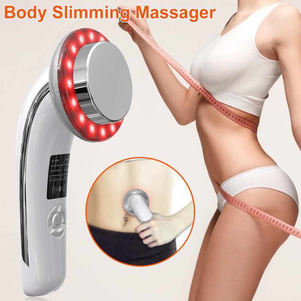 JMT-922186 6-in-1 Ultrasonic Beauty Tool with EMS and Color Light Therapy