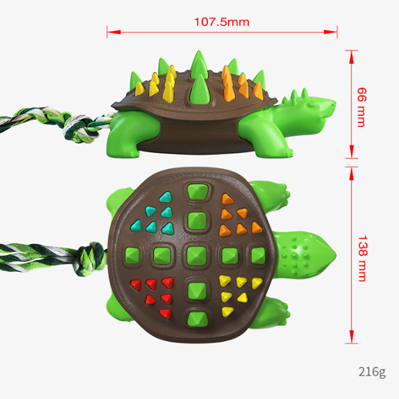 JMT-922186 Natural Rubber Dog Toothbrush Chew Toy for Dental Care and Interactive Play