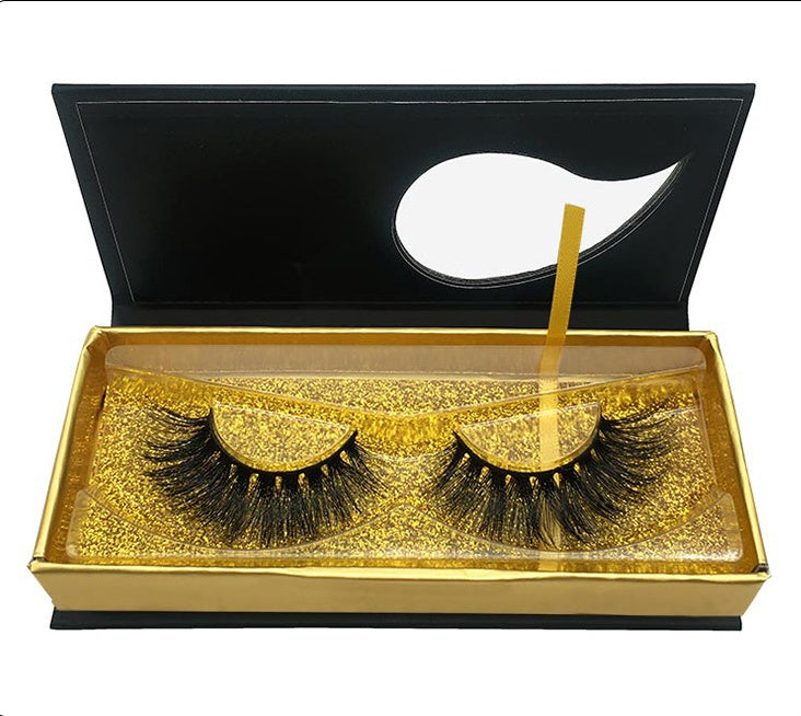 JMT-922314 Three-Dimensional Handmade Mink Hair Multi-Layer False Eyelashes