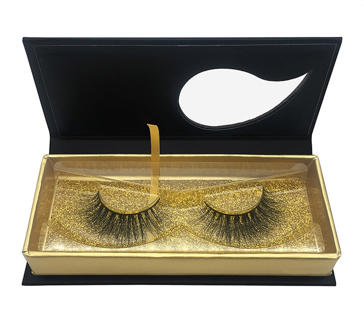 JMT-922314 Three-Dimensional Handmade Mink Hair Multi-Layer False Eyelashes