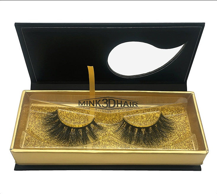 JMT-922314 Three-Dimensional Handmade Mink Hair Multi-Layer False Eyelashes