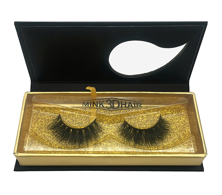 JMT-922314 Three-Dimensional Handmade Mink Hair Multi-Layer False Eyelashes