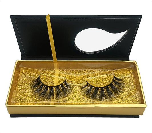 JMT-922314 Three-Dimensional Handmade Mink Hair Multi-Layer False Eyelashes