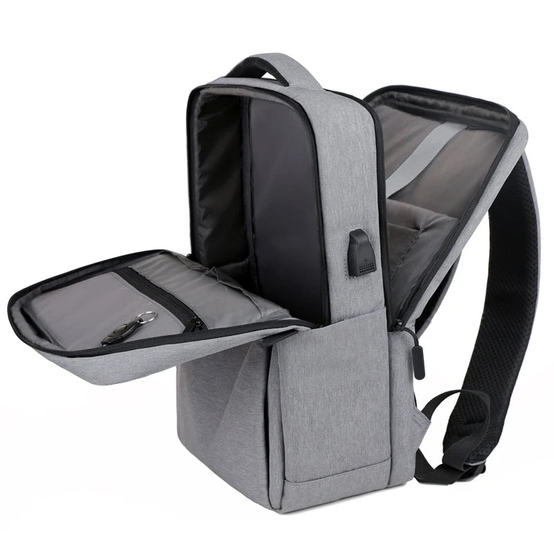 JMT-922378 Custom Logo Large Capacity Travel Laptop Backpack with USB Charging for Outdoor Use