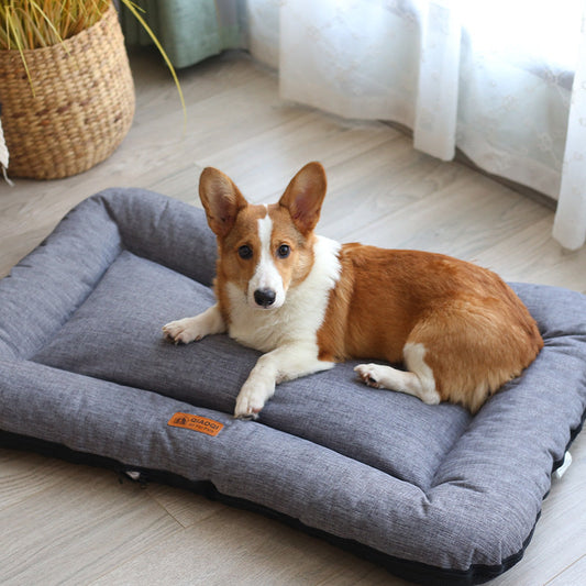 JMT-922506 Large Corduroy Dog Mat for Puppy Kennel - Soft, Cozy, and Available in Multiple Sizes and Colors