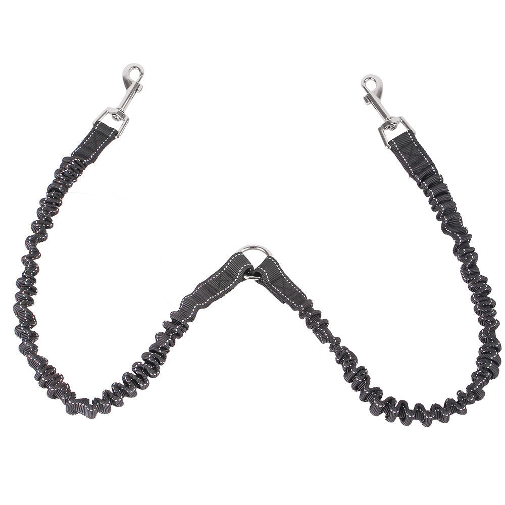 JMT-922698 Dual Head Nylon Traction Belt for Dogs - Available in Sizes S and M