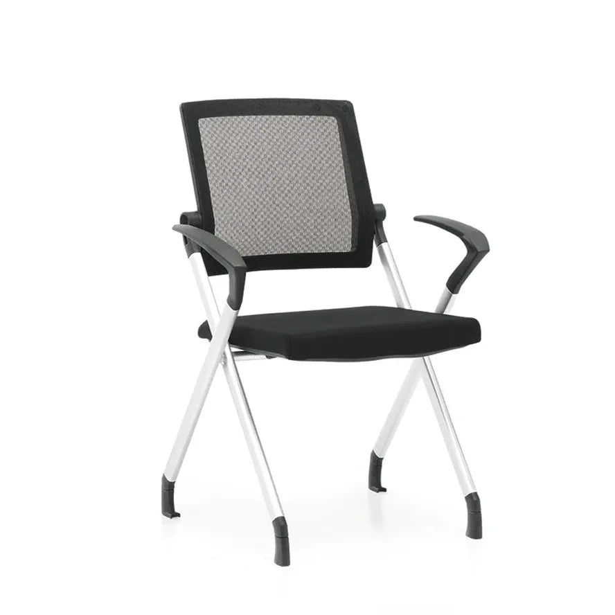 JMT-922954 Ergonomic Mesh Back Office Conference Chair with Adjustable Armrests and Stackable Design