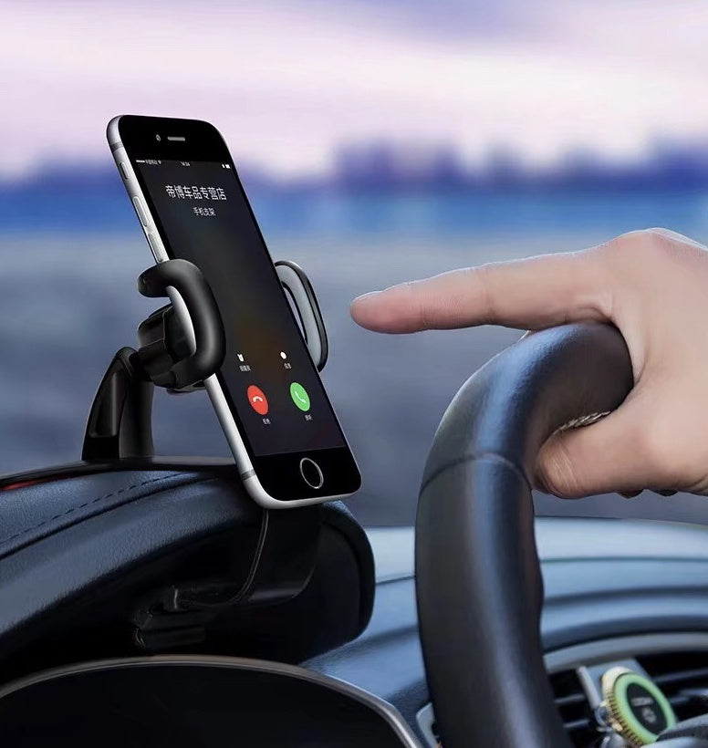 JMT-923210 360-Degree Rotating Car Dashboard Phone Holder – Multi-Function Direct-View Mount