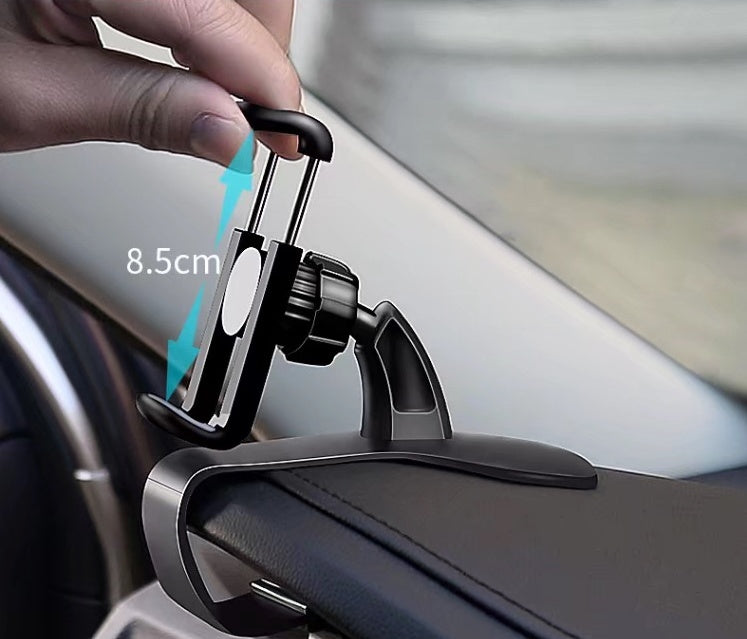 JMT-923210 360-Degree Rotating Car Dashboard Phone Holder – Multi-Function Direct-View Mount