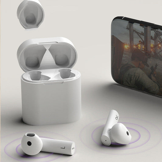 JMT-923338 True Wireless Bluetooth Stereo Headset with Multi-Point Connection and Voice Control