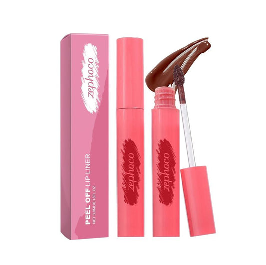 JMT-923466 Matte Tear Off Lip Gloss with Hyaluronic Acid and Vitamin E, 1.6cm x 1.6cm x 11.6cm