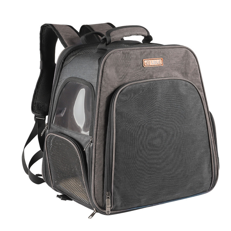 JMT-923594 Cat-Friendly Shoulder Backpack for Comfortable Pet Travel