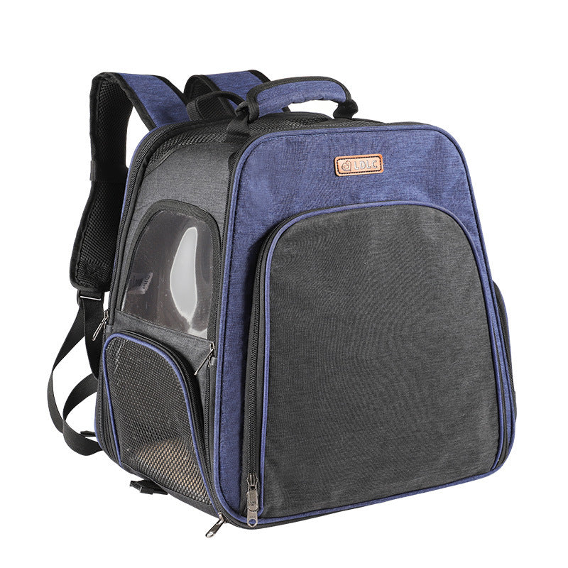 JMT-923594 Cat-Friendly Shoulder Backpack for Comfortable Pet Travel