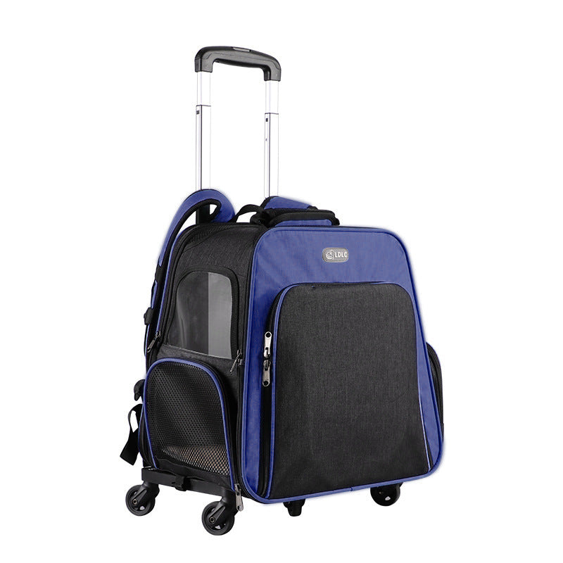 JMT-923594 Cat-Friendly Shoulder Backpack for Comfortable Pet Travel