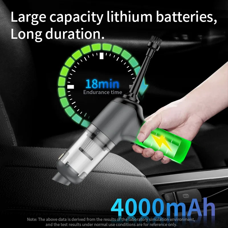 JMT-923658 Cordless Mini Handheld Vacuum Cleaner for Car and Home | Multifunctional Rechargeable Electric Cleaning Tool