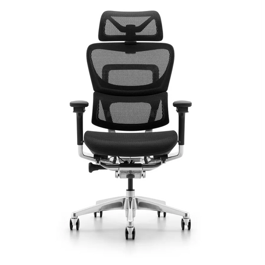 JMT-924106 Ergonomic High Back Executive Office Chair with Adjustable Headrest and Swivel Base