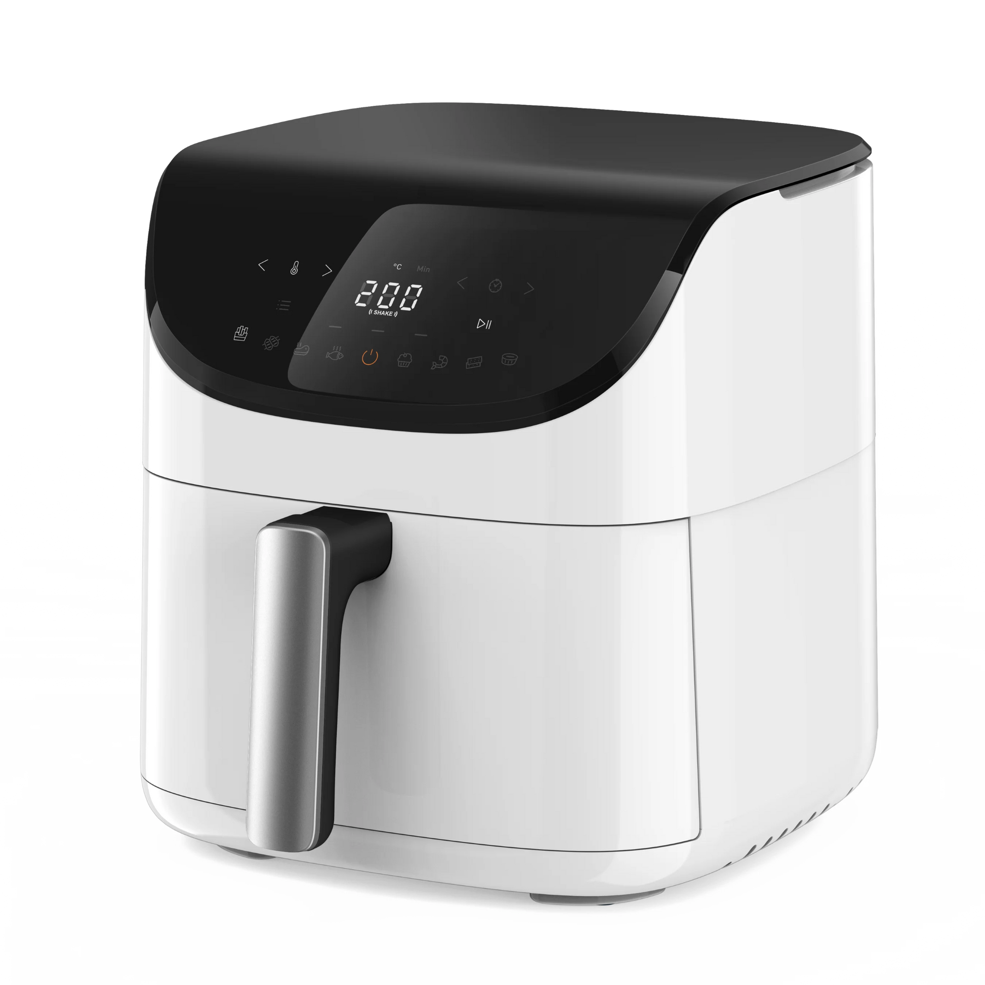 JMT-924106 Fully Automatic 5L Stainless Steel Touch Screen Air Fryer with Multi-functional Cooking Features for Home Use