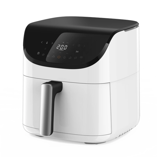 JMT-924106 Fully Automatic 5L Stainless Steel Touch Screen Air Fryer with Multi-functional Cooking Features for Home Use