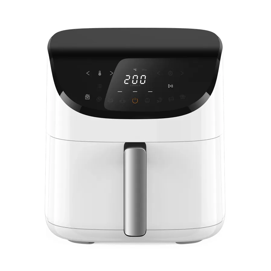 JMT-924106 Fully Automatic 5L Stainless Steel Touch Screen Air Fryer with Multi-functional Cooking Features for Home Use