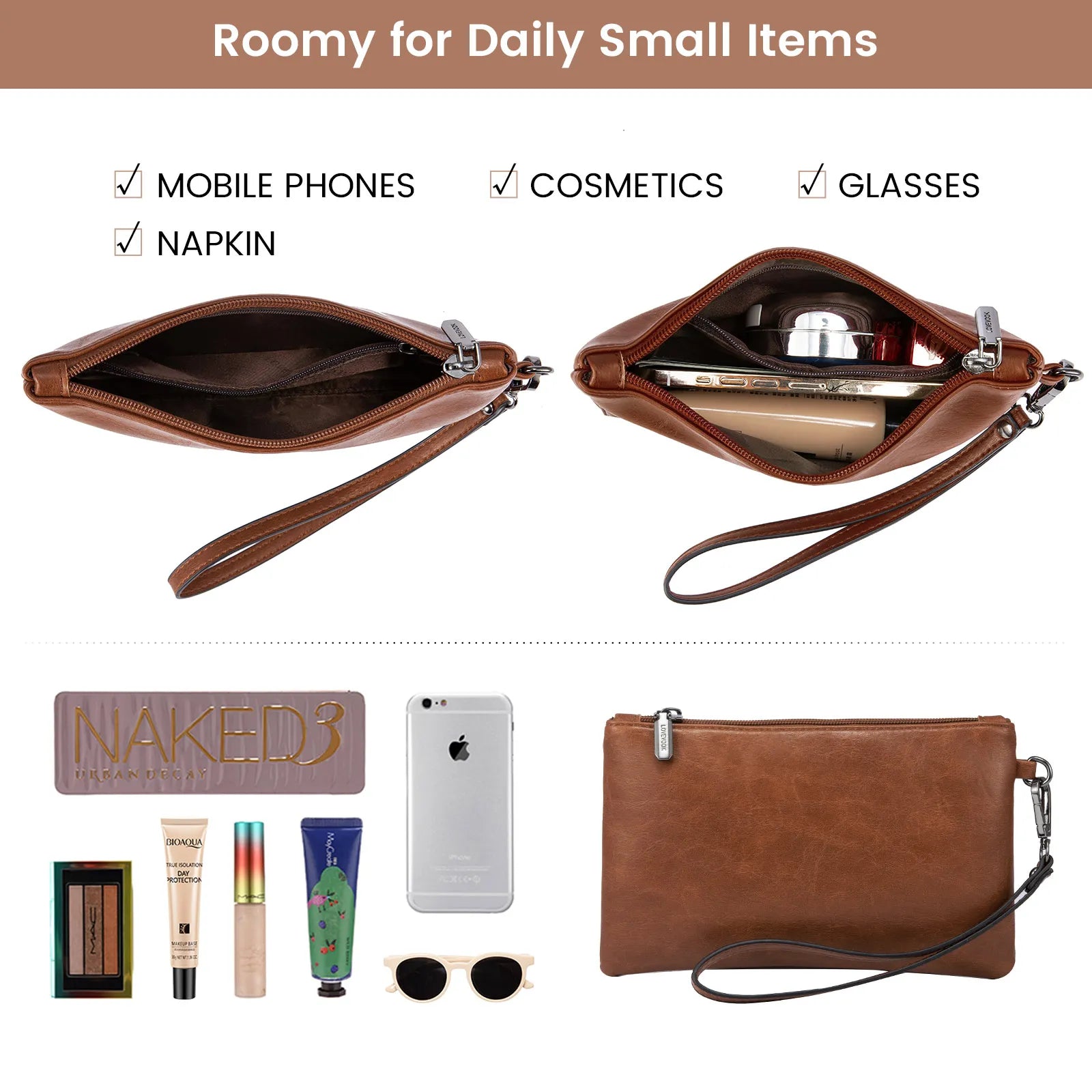 JMT-924170 Professional PU Leather Laptop Tote Bag for Women - Fits 15.6 Inch Devices - Versatile Business Messenger Handbag