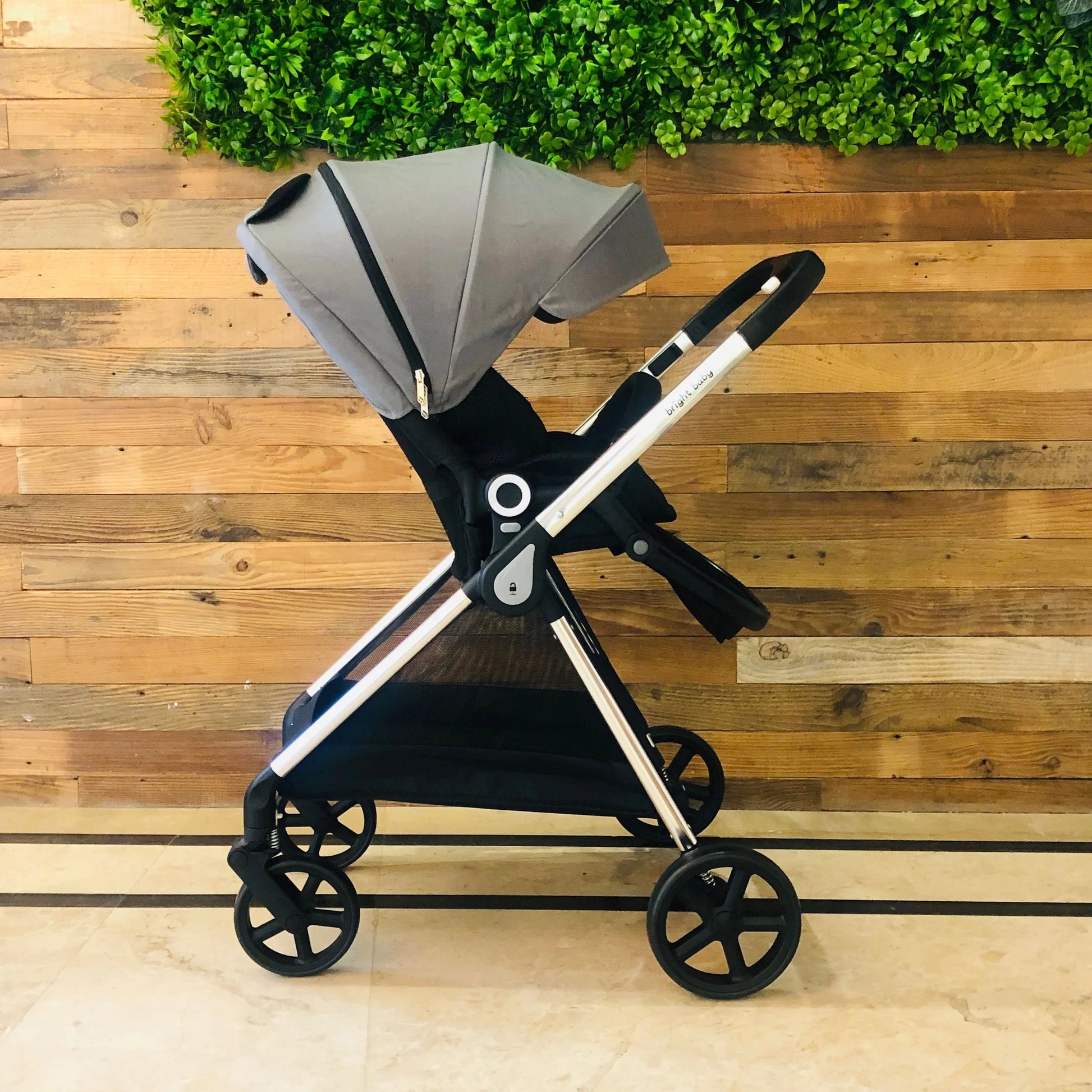 JMT-924490 Lightweight Foldable 2-in-1 Baby Stroller and Carrier for Newborns