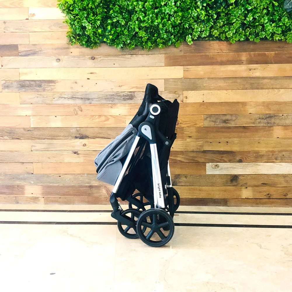 JMT-924490 Lightweight Foldable 2-in-1 Baby Stroller and Carrier for Newborns