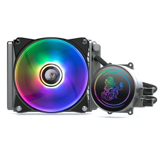 JMT-924682 Kirin 240 CPU Water Cooling Radiator with ARGB Fan and Ultra-Quiet Design