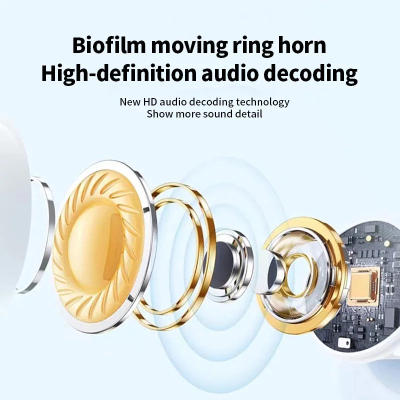 JMT-924682 Wireless Earbuds A8 Pro with Hi-Fi Sound, Noise Cancelling, Waterproof, and Built-in Microphone