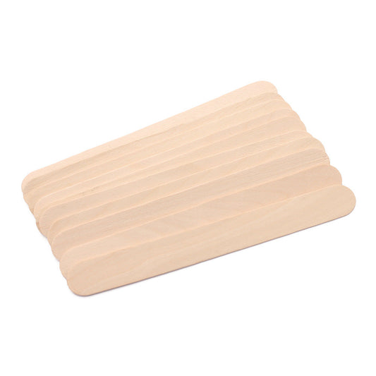 JMT-924746 Birch Material Hair Removal Wax Scraping Stick for All Skin Types