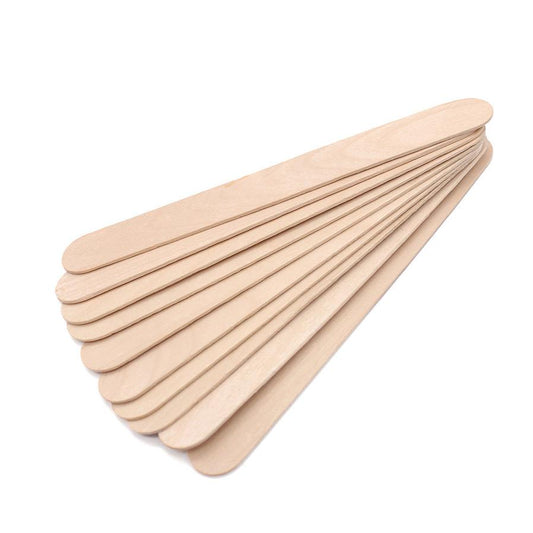 JMT-924746 Birch Material Hair Removal Wax Scraping Stick for All Skin Types