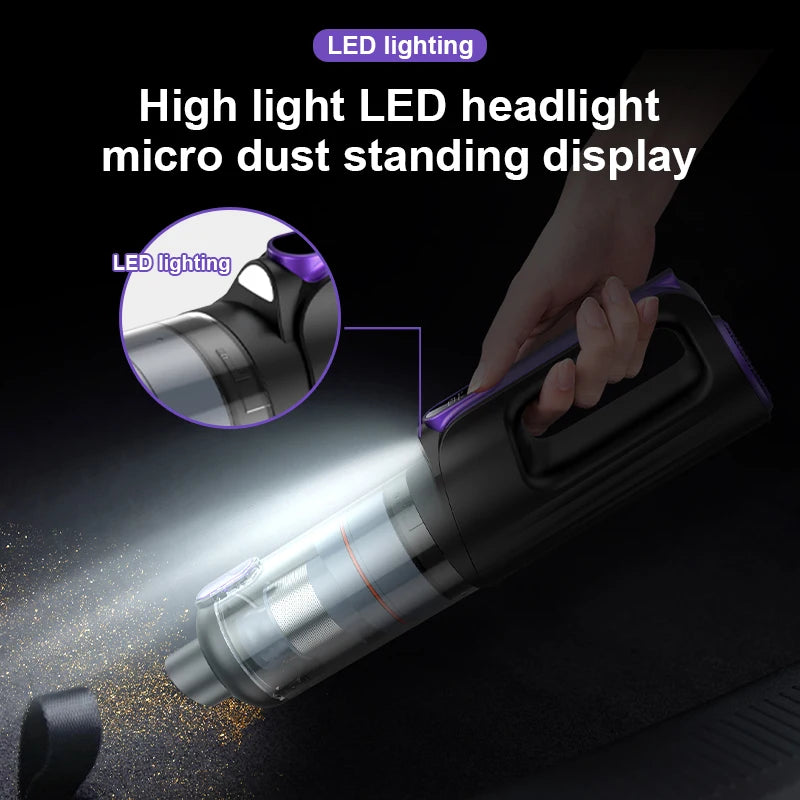 JMT-924810 Compact Handheld Wet/Dry Car Vacuum Cleaner for Efficient Home and Auto Cleaning
