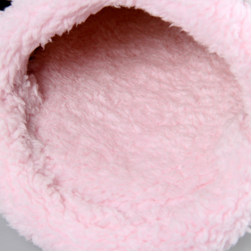 JMT-924810 Cozy Short Plush Cold Shelter for Guinea Pigs and Small Animals, 25 cm x 22 cm