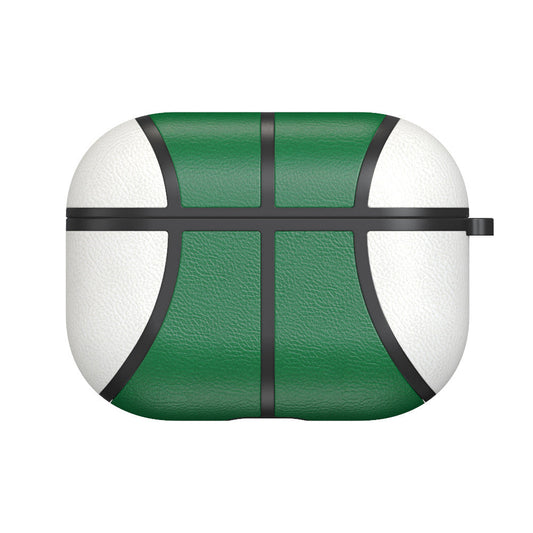 JMT-925002 Handmade Leather Protective Sleeve for Apple AirPods Pro - TPU Anti-Fall Case